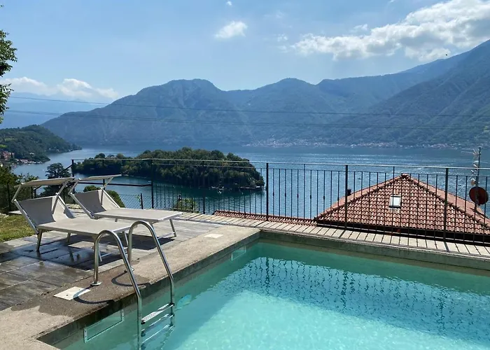 Apartamento State Of The Art With 180 Degree Panoramic View, Pool And Sleeping Up To 10 Guests By Italian Como